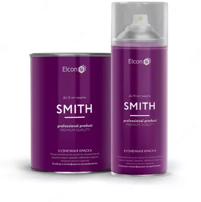 Кузнечная краска Elcon Smith матовая/зеленый/0,8 кг