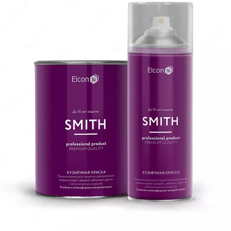 Temirchi bo'yog'i Elcon Smith mat / yashil/ 0,8 kg