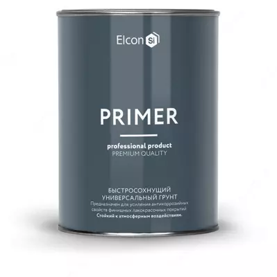 Korroziyaga qarshi astar Elcon Primer qizil-jigarrang / 0,8 kg