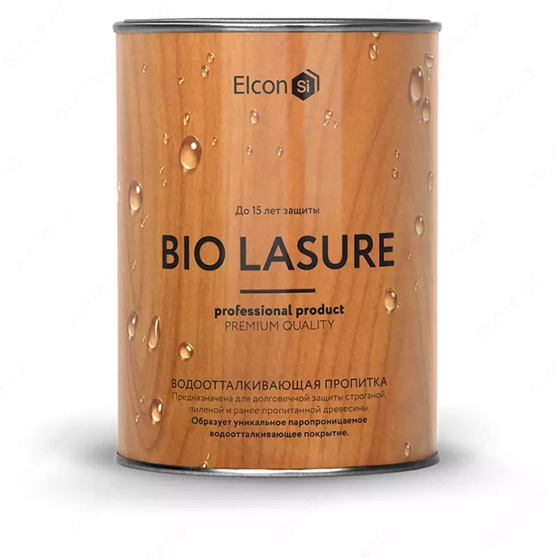 Защитно-декоративная пропитка Elcon Bio орегон/9 л