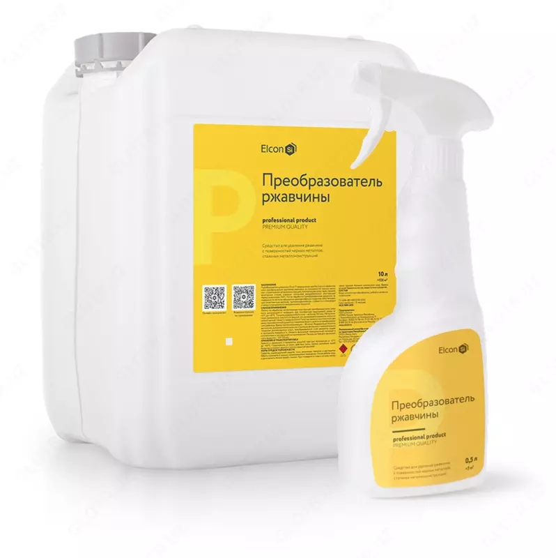 Yuvish, transduserlar, elcon p tozalagichlari yuqori samarali yuvish ochiq sariq 520 ml, aerosol