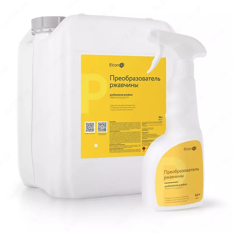 Yuvish, Konverter, tozalash Elcon P rangsiz 0,5 l purkagich