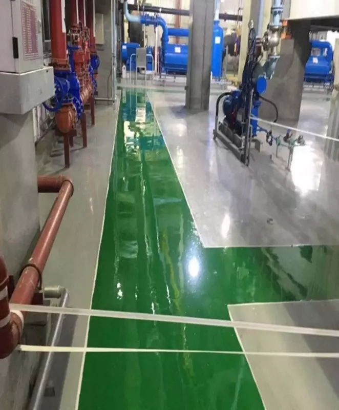 Epoksi o'z-o'zidan tekislanadigan zamin