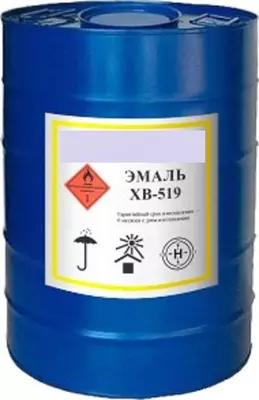 Эмаль ХВ-519 (защитная)