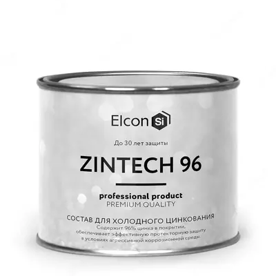Sink bilan to'ldirilgan tuproq-elcon zintech 96 emal