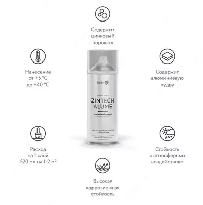 Грунт-эмаль Elcon Zintech Alume