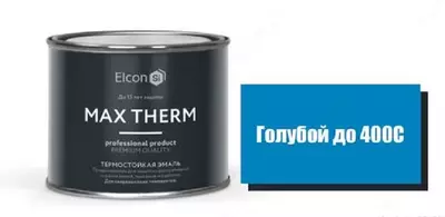 Elcon Max Therm issiqlikka chidamli emal ko-8101, ko-8104, ko-868, ko-870, Ko-8111, ko-828, ko'k, 400°S
