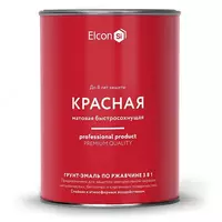 Грунт-эмаль по ржавчине Elcon 3 в 1
