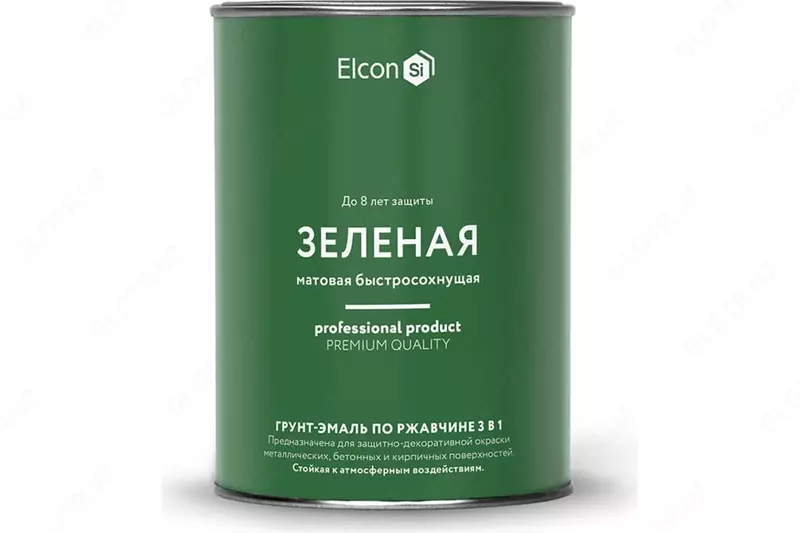 Elcon 3 dan 1 gacha zang emalli tuproq, yashil