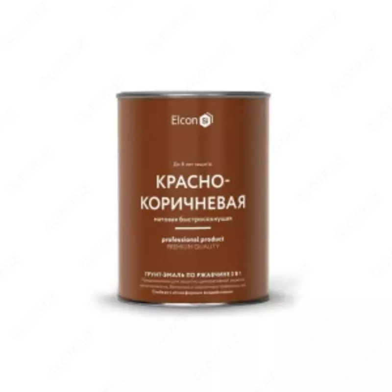 Elcon 3 dan 1 gacha zang emalli tuproq, qizil-jigarrang