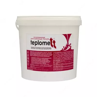 Универсальное теплоотражающее покрытие TEPLOMETT "Стандарт" 20 л. (Арт. 00004)