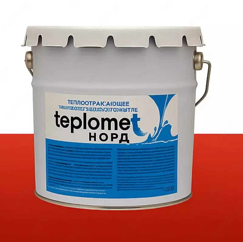 Universal issiqlikni aks ettiruvchi, energiya tejovchi qoplama TEPLOMETT "Nord" 20 l. (00020-modda)