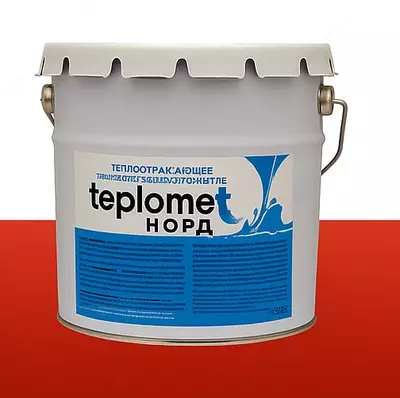 Универсальное теплоотражающее, энергосберегающее покрытие TEPLOMETT "Норд" 20 л. (Арт. 00020)