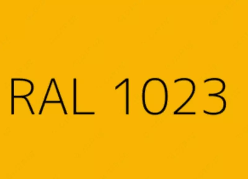 Электростатическая порошковая краска (Цвет: Ярко-Желтый / RAL 1023 / Глянец)