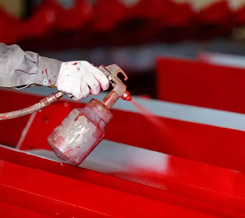 Электростатическая порошковая краска (Цвет: Оранжевый / RAL 1028 / Глянец)