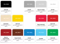 Organosilikat tarkibli bo‘yoq ОС-12-03 (300 °C gacha / RAL bo‘yicha kolerovka / 25 kg) - {0} so'mdan