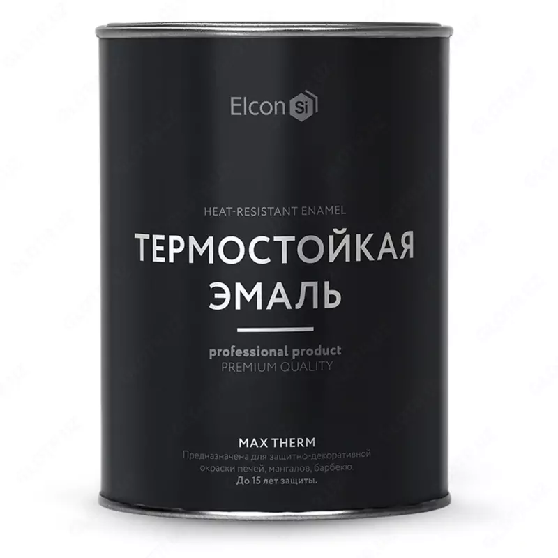 Термостойкая эмаль Elcon Max Therm (400°С / Бежевый / 0.8 кг)