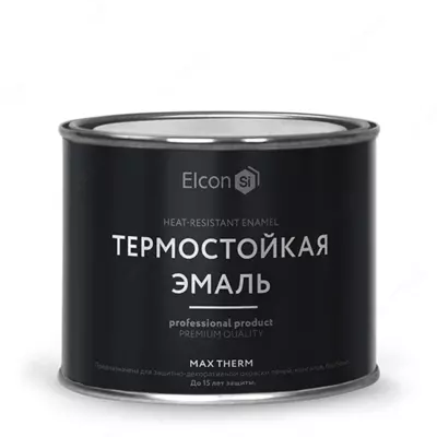 Issiqlikka chidamli emal Elcon Max Therm (400°S / Bej / 0,4 kg)