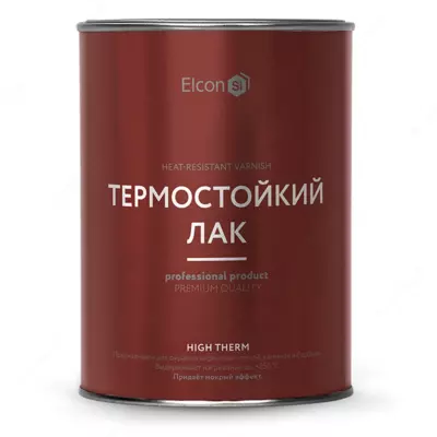 Термостойкий лак Elcon High Therm (250°С / Бесцветный / 0.7 кг )