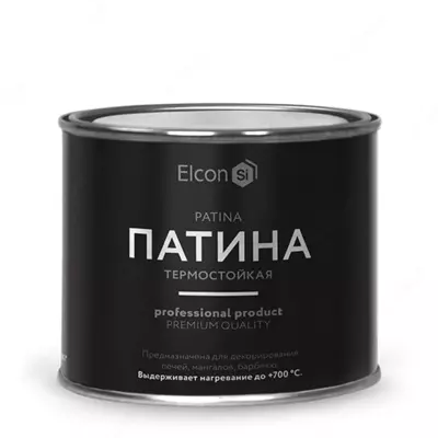 Термостойкая патина Elcon Patina ( 700°С / 0.2 кг / золото ;серебро;медь красная ;медь)