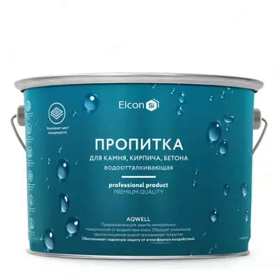 Elcon Aqwell "ho'l tosh" effekti bilan singdirish (rangsiz / 2 l)