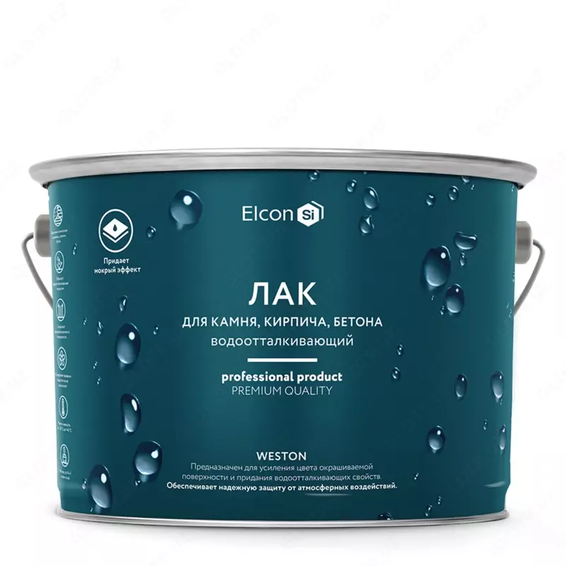 Лак по камню Elcon Weston (Бесцветный / 9 л )