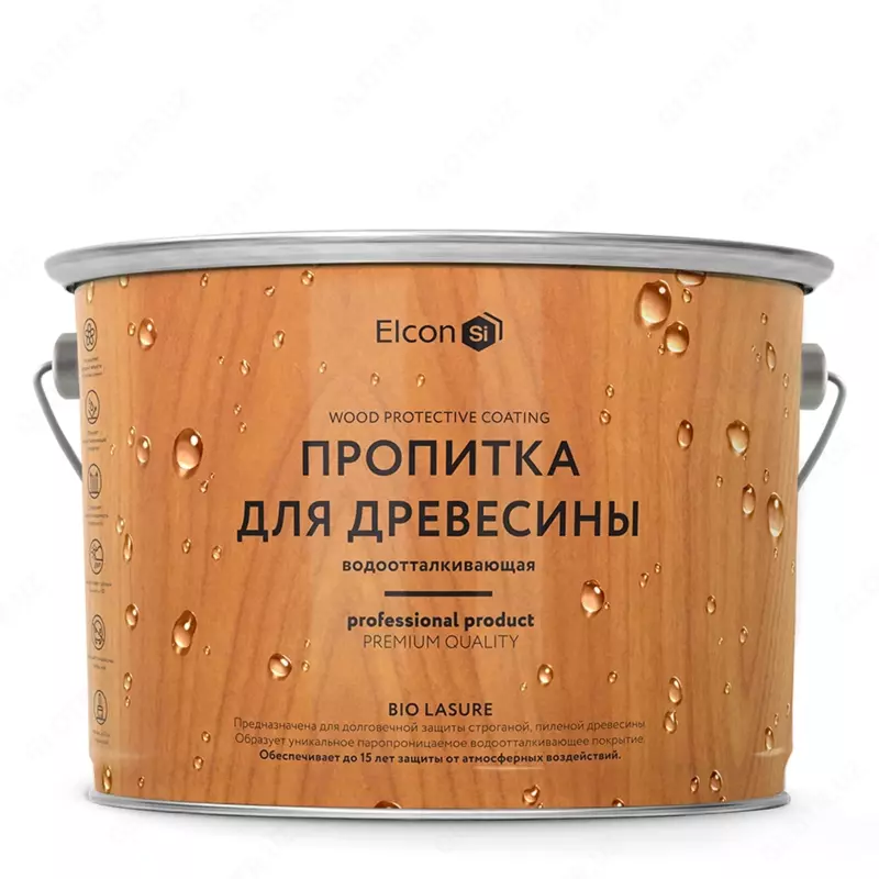 Yog'ochni emdirish Elcon Bio Lasure (Rang: Qarag'ay / 9 l)