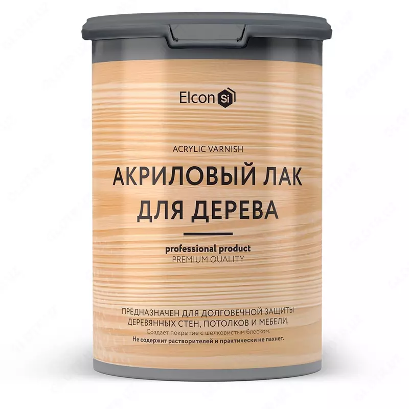 Акриловый лак для дерева Elcon ( Бесцветный / База под колеровку / 0.9 л)
