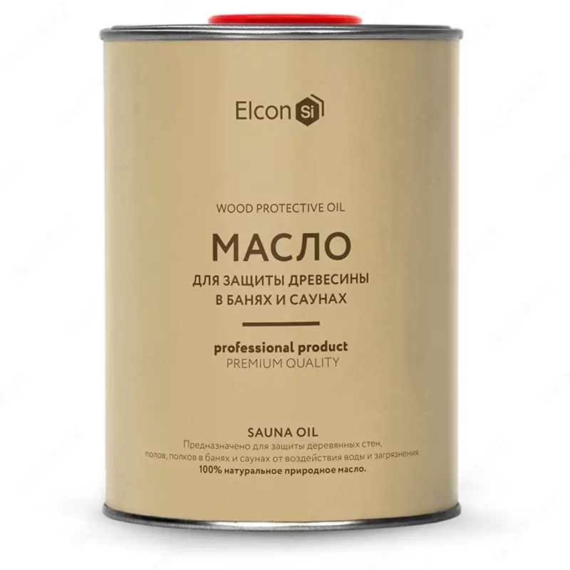 Масло для защиты древесины Elcon Sauna Oil ( Бесцветный / 1 л )