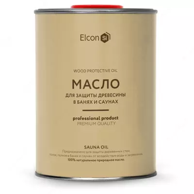 Масло для защиты древесины Elcon Sauna Oil ( Бесцветный / 1 л )