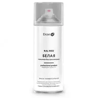 Universal akril emal Elcon (Oq yaltiroq / RAL 9003 / 520 ml