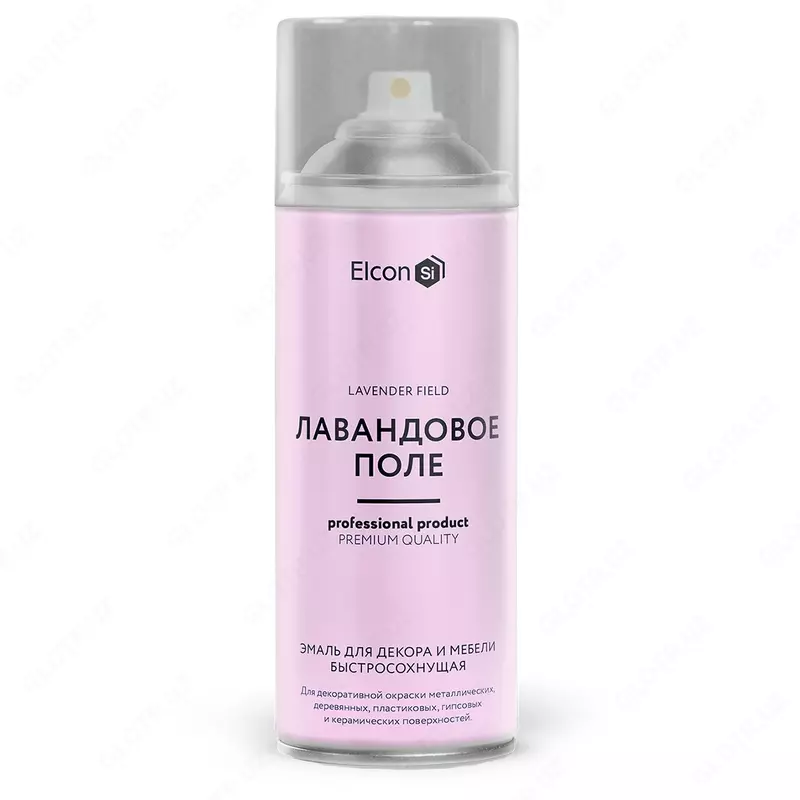 Эмаль для предметов декора и мебели Elcon ( Лавандовое поле / 520 мл, аэрозоль )