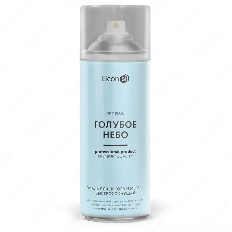 Эмаль для предметов декора и мебели Elcon Si ( Голубое небо / 520 мл, аэрозоль )
