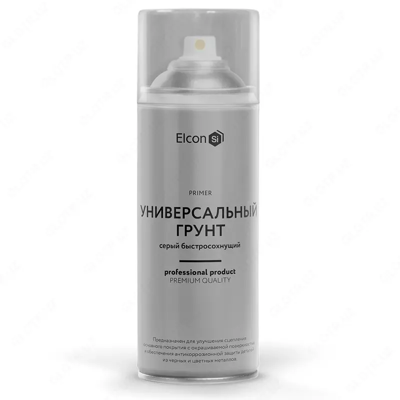 Universial akril grund Elcon Si (kulrang / 520 ml, aerosoly)