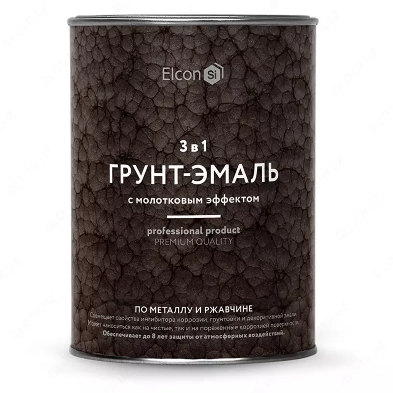 Грунт-эмаль Elcon Smith 3 в 1 ( Цвет: Черный )