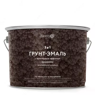 Грунт-эмаль Elcon Smith 3 в 1 ( Цвет: Серебряный )