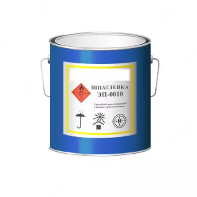 Epoksid shpatlyovka EP-0010 rangi: Kulrang