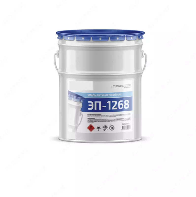 Эмаль ЭП-1268 Цвет: белый