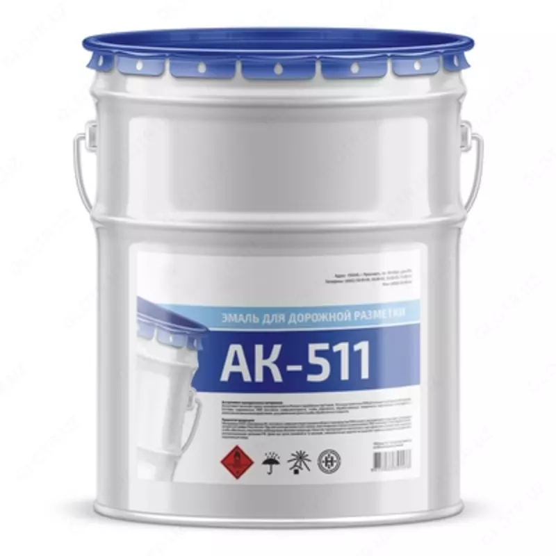 Yo'l bo'yog'i AK-511 "Standart" Rang: Qora