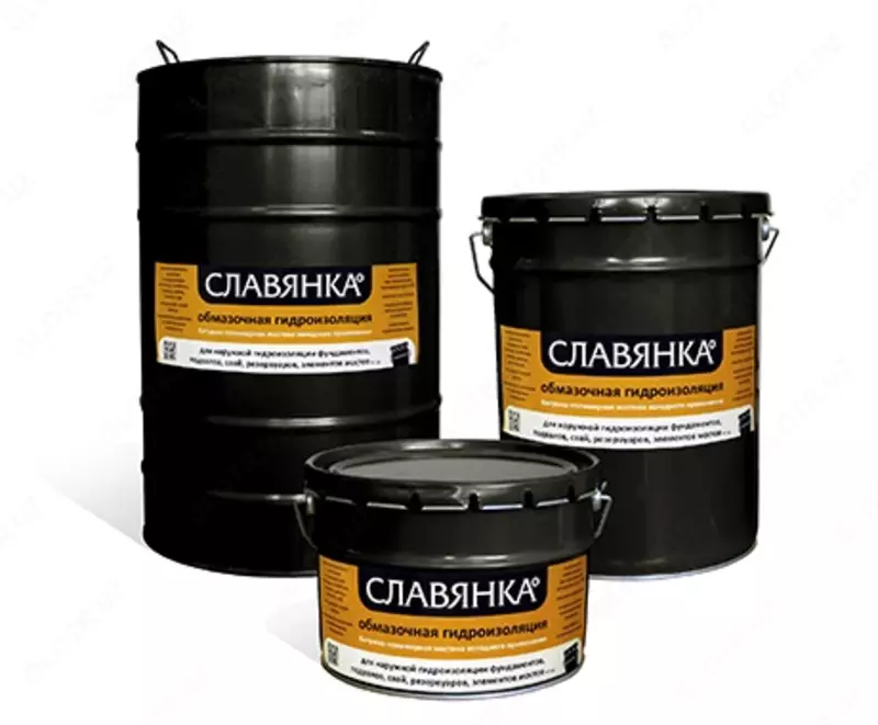 СЛАВЯНКА обмазочная гидроизоляция