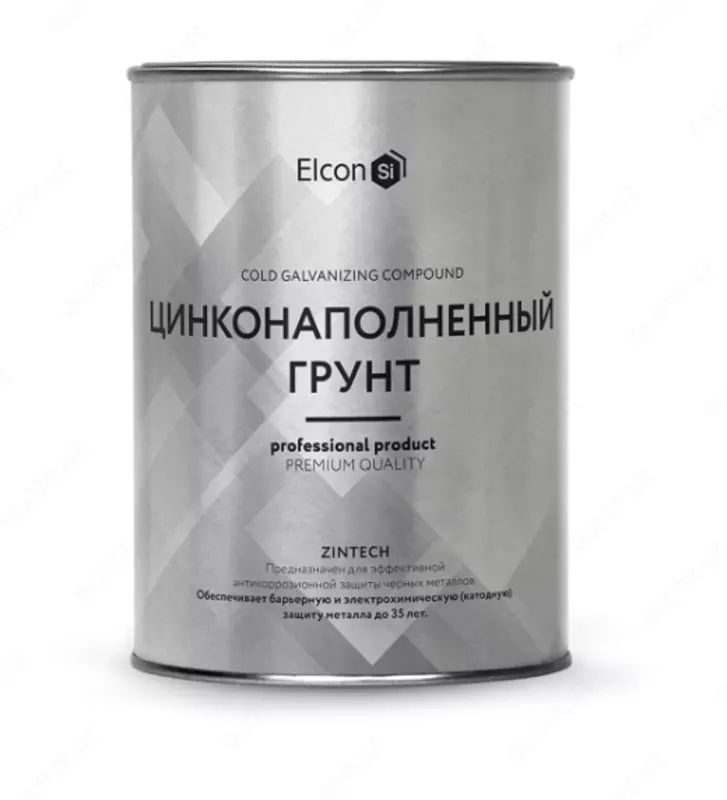 Состав для холодного цинкования Elcon Zintech (Цвет: Серый 1кг)