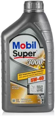 Синтетическое моторное масло MOBIL SUPER 3000 X1 5W-40