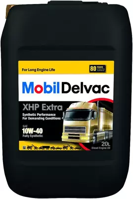 Синтетическое моторное масло MOBIL DELVAC XHP EXT 10W-40