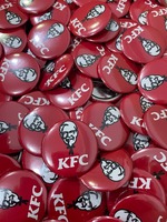 Металлические значки с логотипом