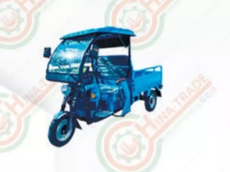 Грузовой трехколесный мотоцикл с кабиной