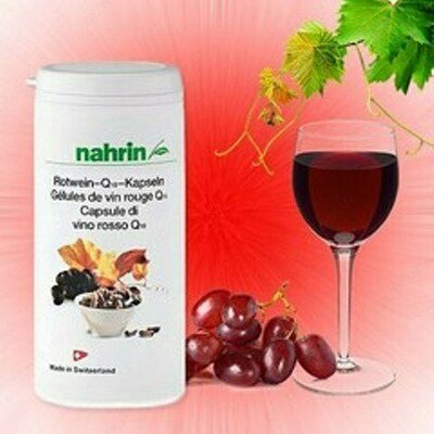 Порошок красного вина с коэнзимом Q10 капсулы