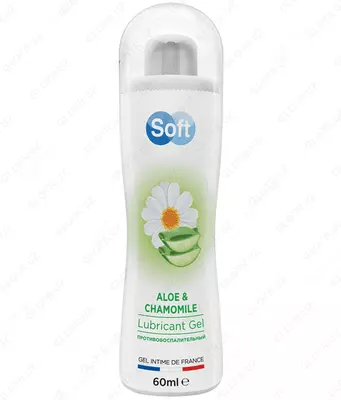Гель-лубрикант "Soft Aloe& chamomile" (60 мл) - 80 000 сум / шт.