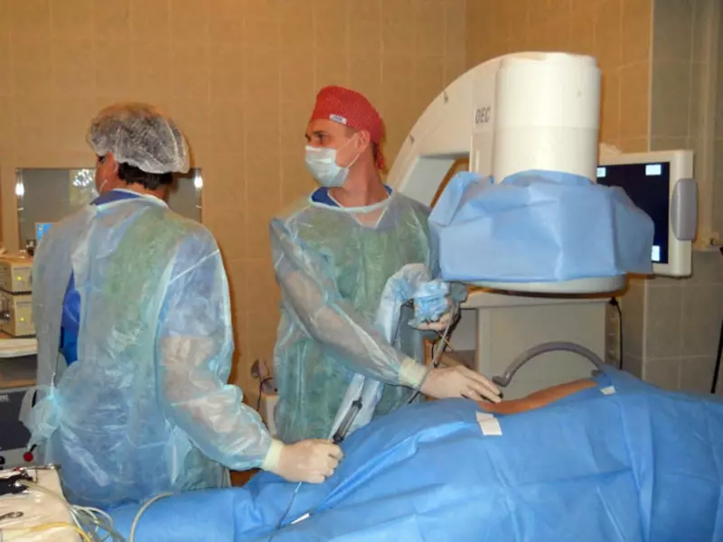 Лазерное удаление камней мочевыводящих путей