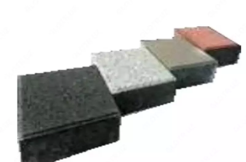  Брусчатка из мраморной крошки белый 200х200х60 - 