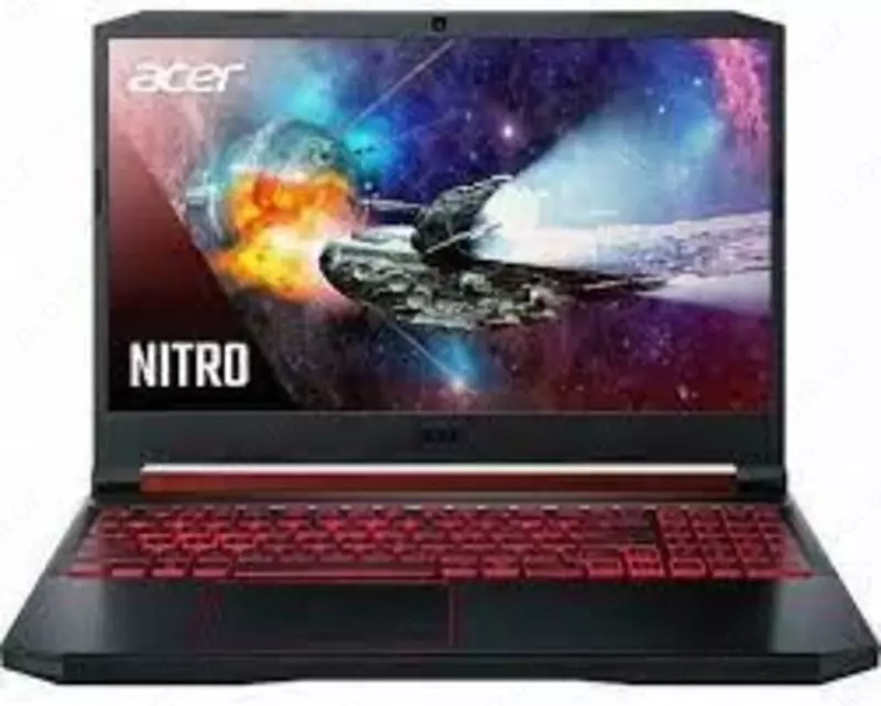  Acer Nitro 5 AN515-44 (AMD Ryzen 5 4600H/ DDR4 8GB/ SSD 512GB/ 15.6 IPS FHD LCD/4GB NVidia GeForce GTX 1650Ti/ No DVD/ RUS) Black (NH.Q9HER.007) - 